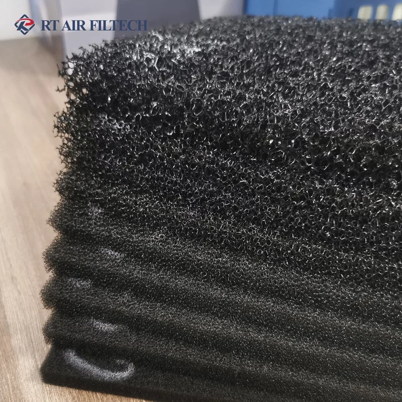 Water Purification Fiber Activated Carbon Sponge Filter for Exhaust Gas Filtration