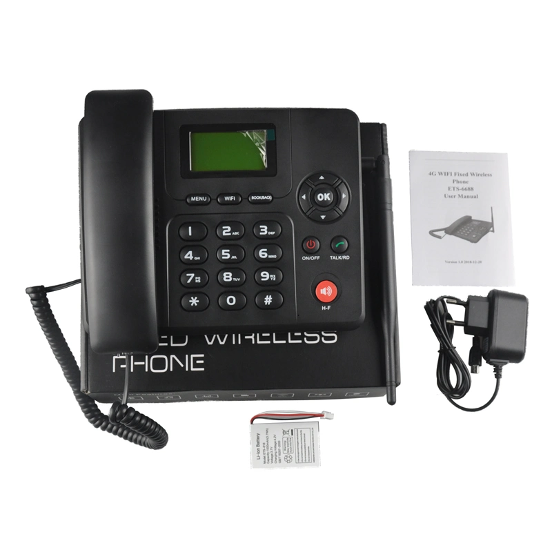 Android 4G Fwp Landline SIM Card 4G Fixed Wireless Phone with Color Screen