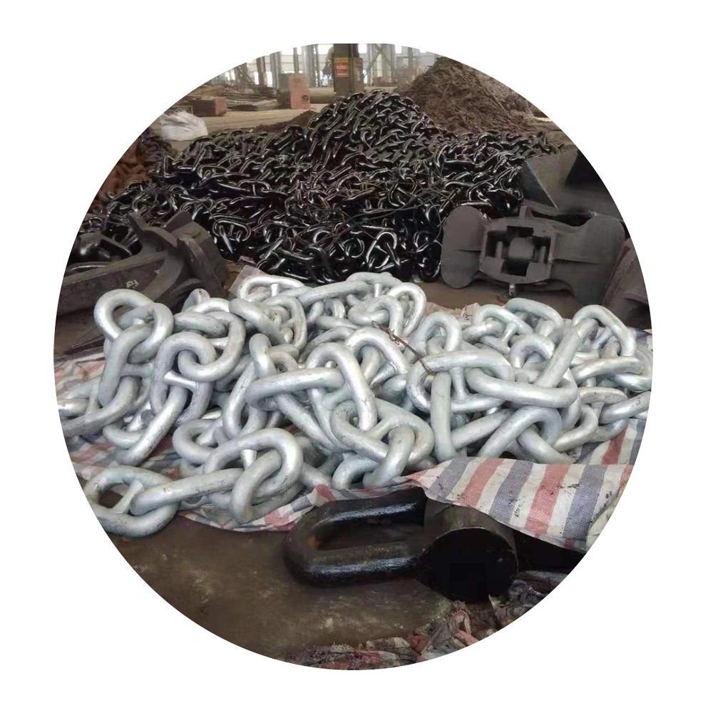 111mm China Grade2 G3 Stud Link Studless Anchor Chain