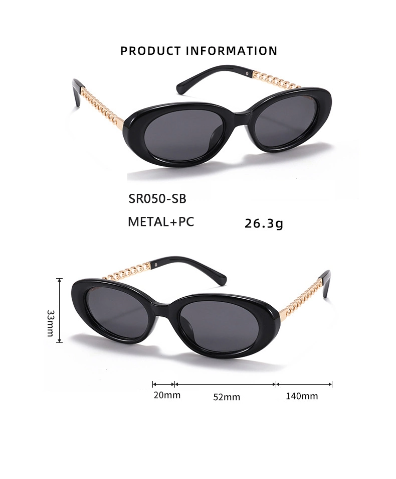 New Modern Charm Retro Eye Personality Shade Hot Wholesale/Supplier Custom Logo Women Female Men Luxury Unisex Fashion Lady Sunglasses