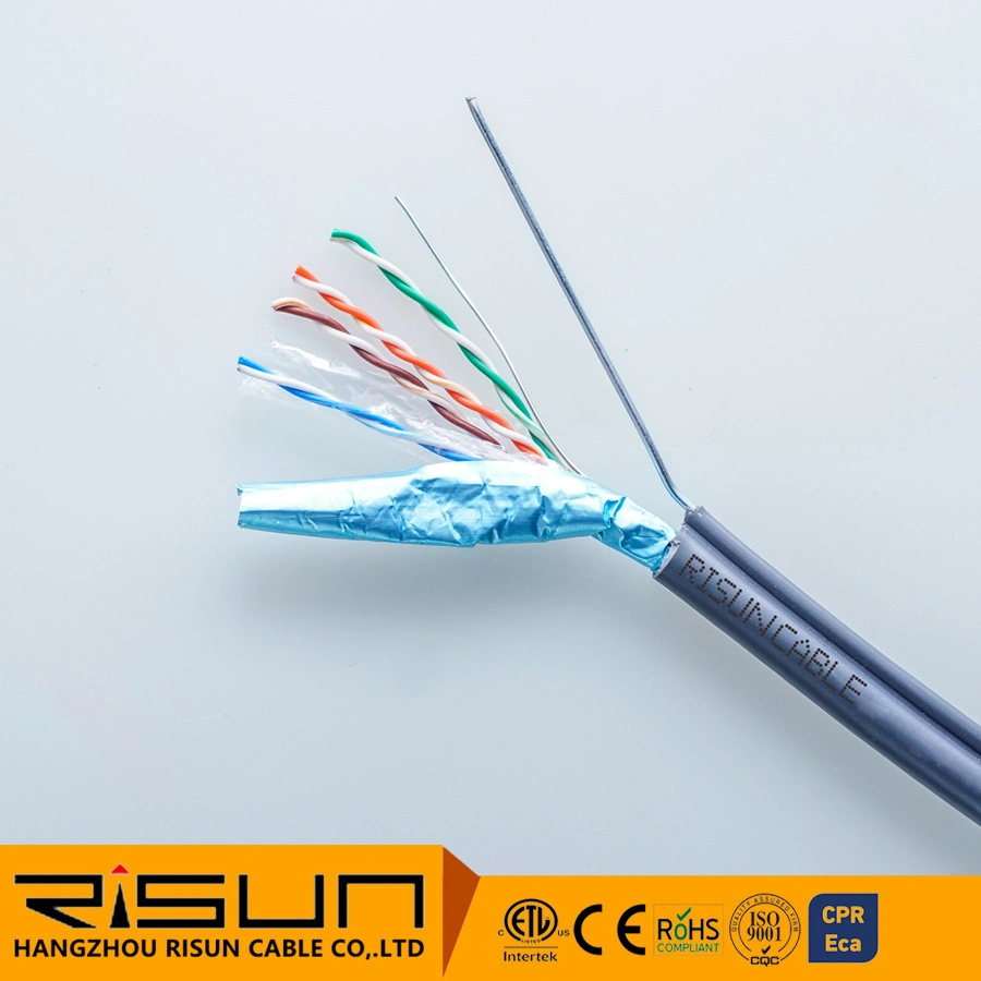 Factory Price PVC LSZH Jacket Outdoor UTP FTP SFTP Cat5 Cat 5 CAT6 CAT6 Network LAN Ethernet Cable Power Cable