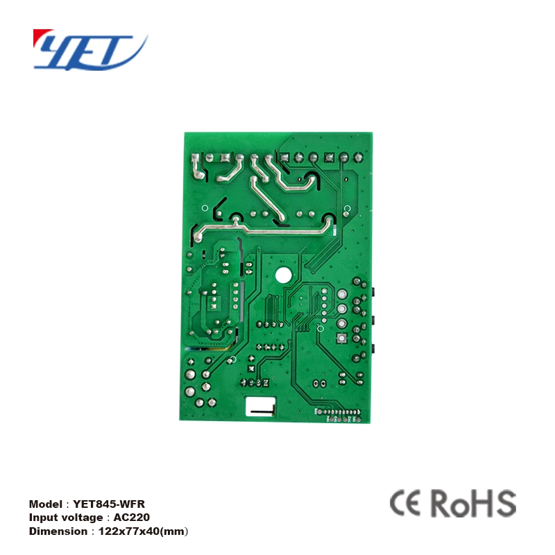 Wireless WiFi 220V 433МГЦ приемник для ролика двери затвора