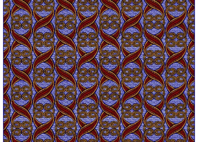 Custom Design de mode d'Ankara africaine de la cire Java Tissu d'impression tissu 100 % polyester