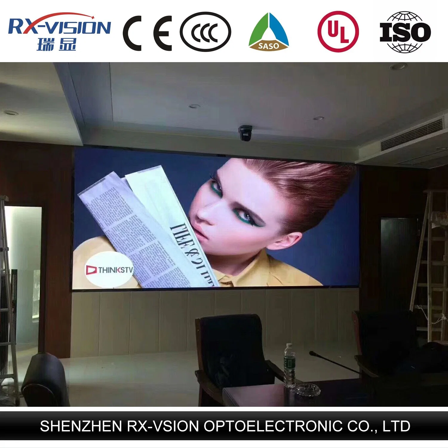 P3.91 Indoor Transparent LED Display Screen SMD Rental Glass Display Full Color Screen Price Pantalla LED Crystal