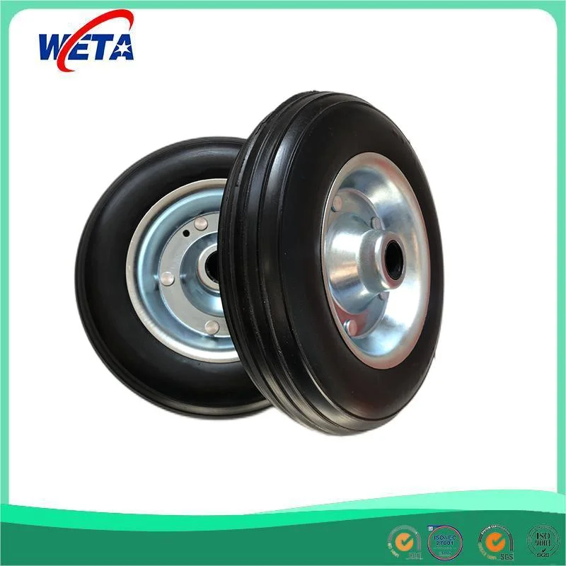 High Load Capacity Environmental Protect Colorful Tyre PU Foam Wheel (3.50-4)