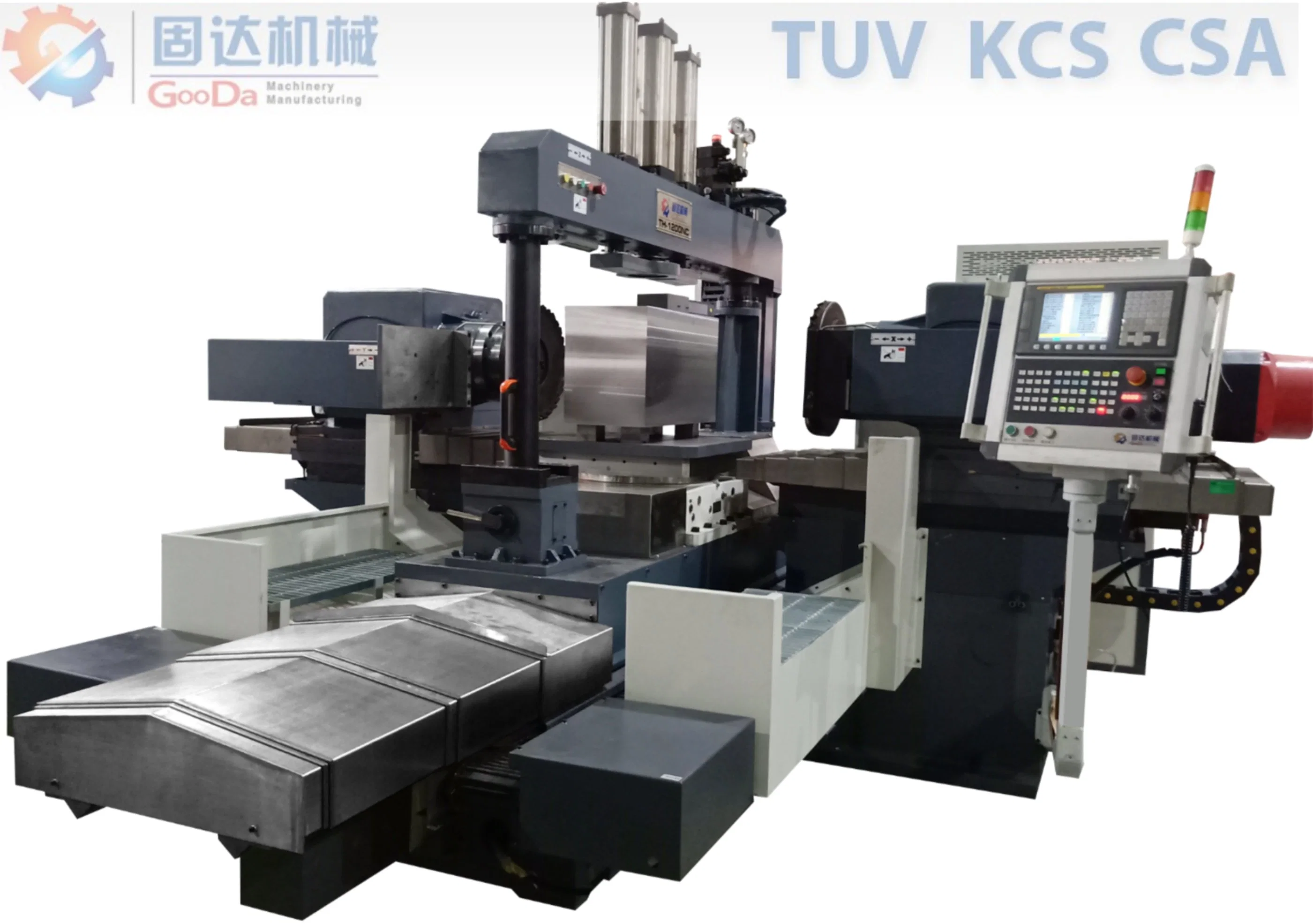 CNC Powerful Double-End Milling Machine Th-1200nca Processing Range 300-1200mm, Cutter Head Diameter 450/500mm Optional, The First Choice for Forging Processing