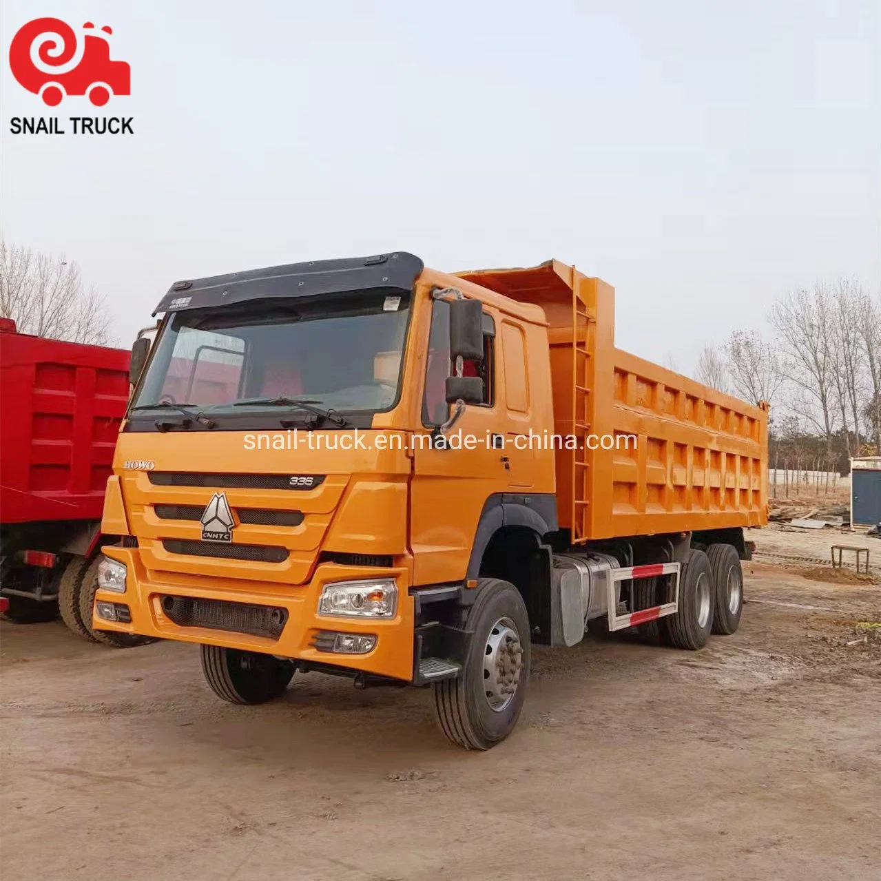 Second Hand 40ton 336HP Trucks 20cubic HOWO Dump Trucks Heavy 6X4 Model Tipper Truck