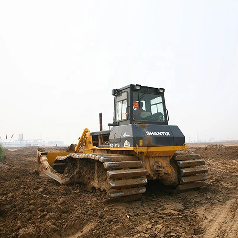 Shantui 160HP SD16t Mechanical Hydraulic Crawler Compact Bulldozer