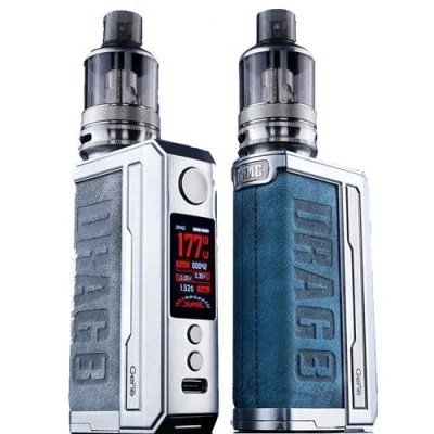 Drag 3 Vape Starter Kit by Voopoo 177W 5.5ml vapes Compatible with PNP/510 Platforms