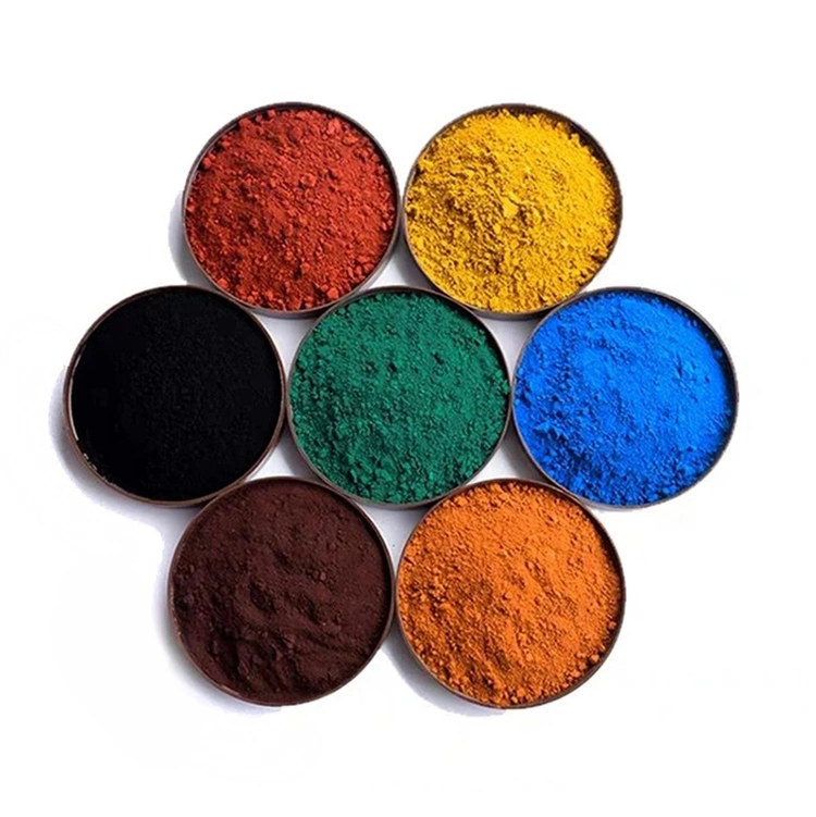 Black Brown Yellow Red Iron Oxide Pigment Powder