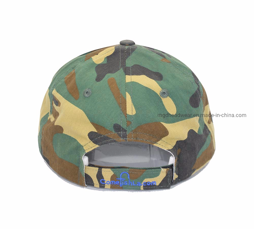 100% coton à la promotion de l'armée le capuchon de camouflage chapeau