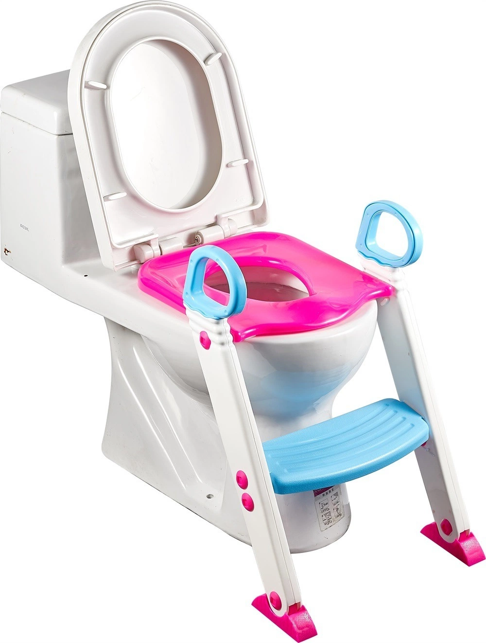 Bathroom Portable Stair Child Potty Colorful Training Baby Toilet Seat