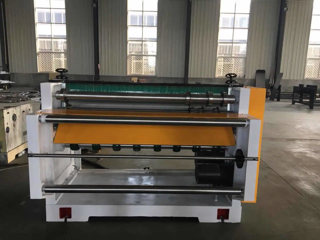 Nc Reel Paper Sheet Single Cutter Machine Corrugated Cardboard Cutting Machine