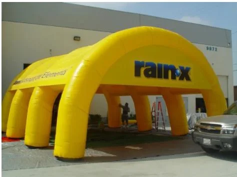 2023 New Giant Inflatable Marketing Tunnel Tent for Rain-X