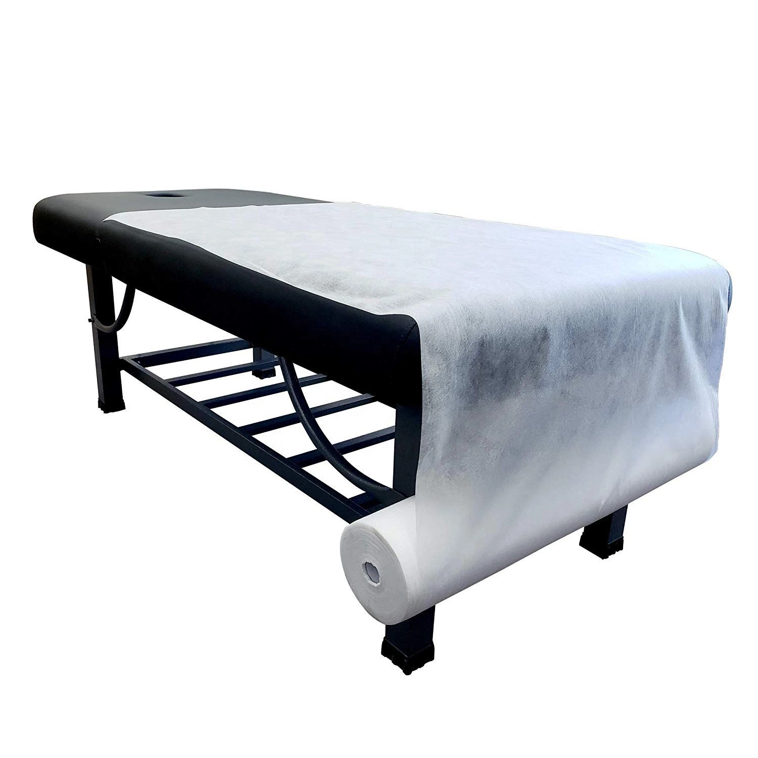 Nuevo estilo Hotel ropa de cama desechable Salón de belleza cama no tejida Rollo de sábanas Sauna colchón de masaje 30g desechable