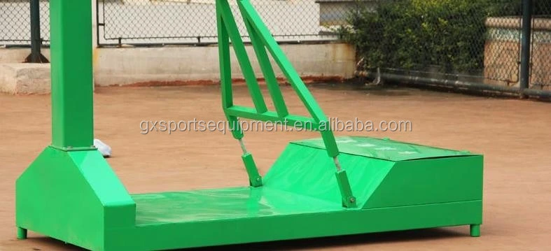 Soporte/aro portátil ajustable móvil de baloncesto con tablero de tablero de baloncesto acrílico para Deportes de baloncesto