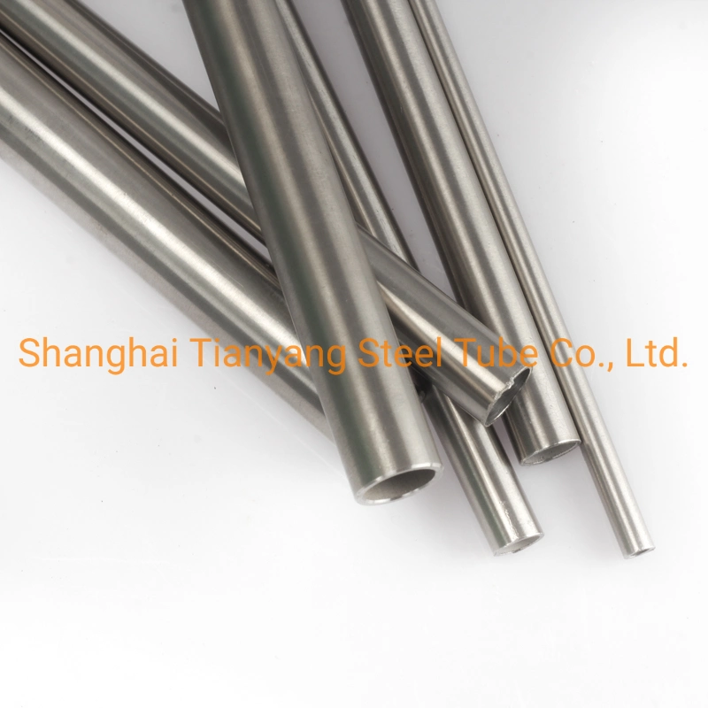 ISO TUV PED Factory High Precision Cold Drawn Cold Rolled Seamless Stainless Steel Ba Bright Anneal Tube