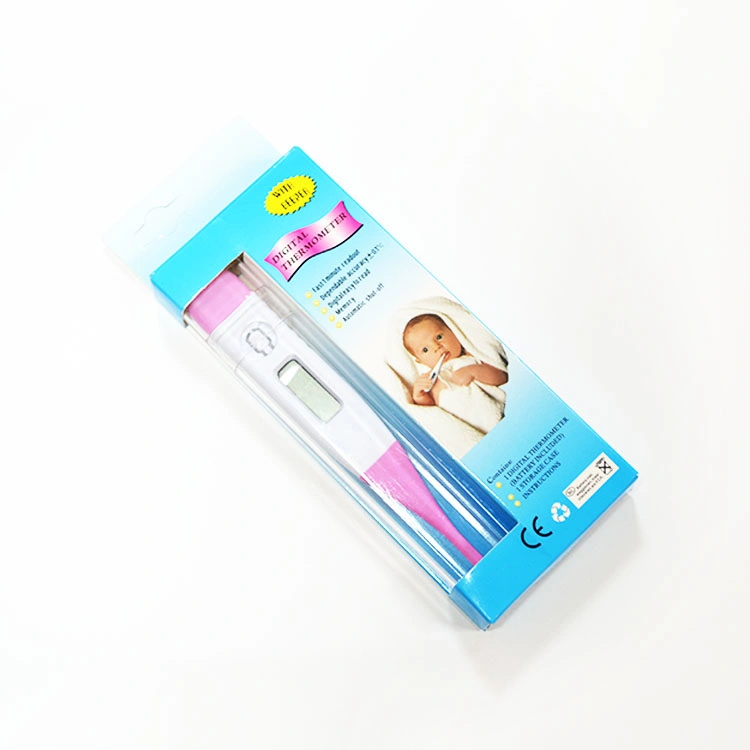 Medizinische Geräte Klinische Erwachsene Baby Oral wasserdichte LCD-Bildschirm Digital Thermometer Medizin