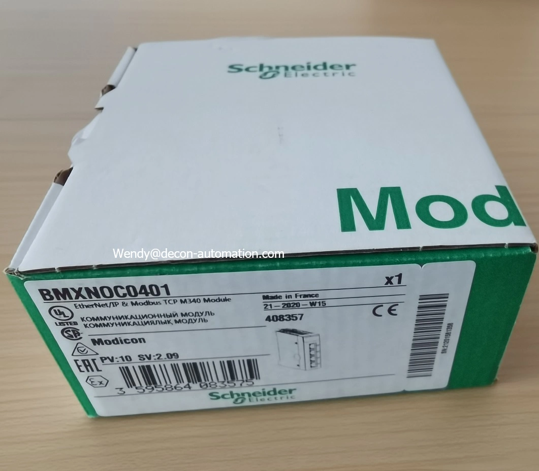 Schneider Electric de red Ethernet TCP/IP Módulo de comunicación Bmxnoc0401