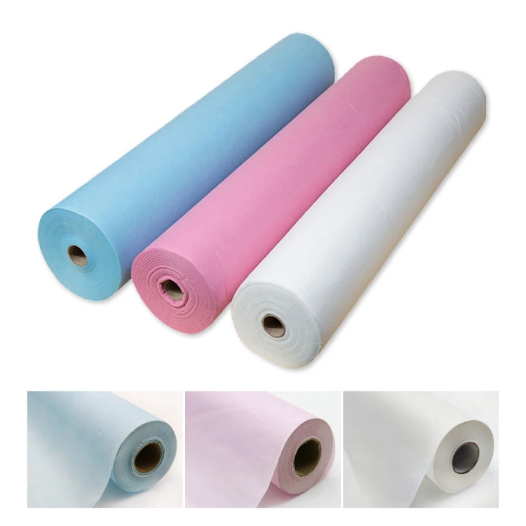 Chinese Wholesale/Supplier Breathable Waterproof Disposable Massage Table Bed Sheet Roll