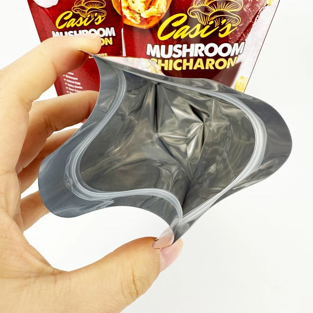 Low MOQ Custom Printed aluminio Foil plástico laminado granos de café Té polvo Cookie Snack Chips Embalaje de alimentos Zipper Mylar Bag Póngase en pie