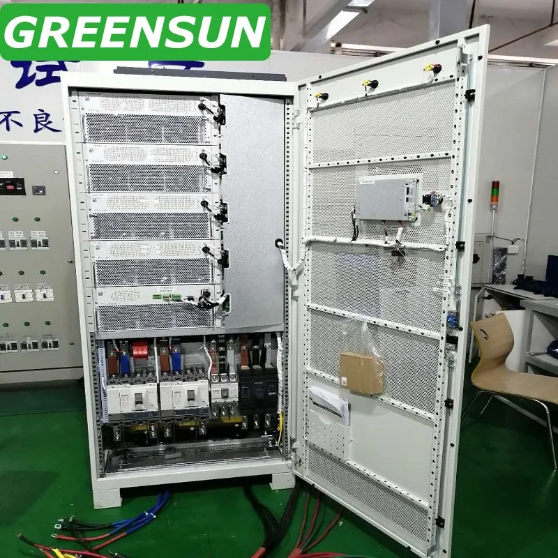 Низкая частота Greensun 50квт 60квт 100 квт 200квт гибридных солнечных инвертирующий усилитель мощности