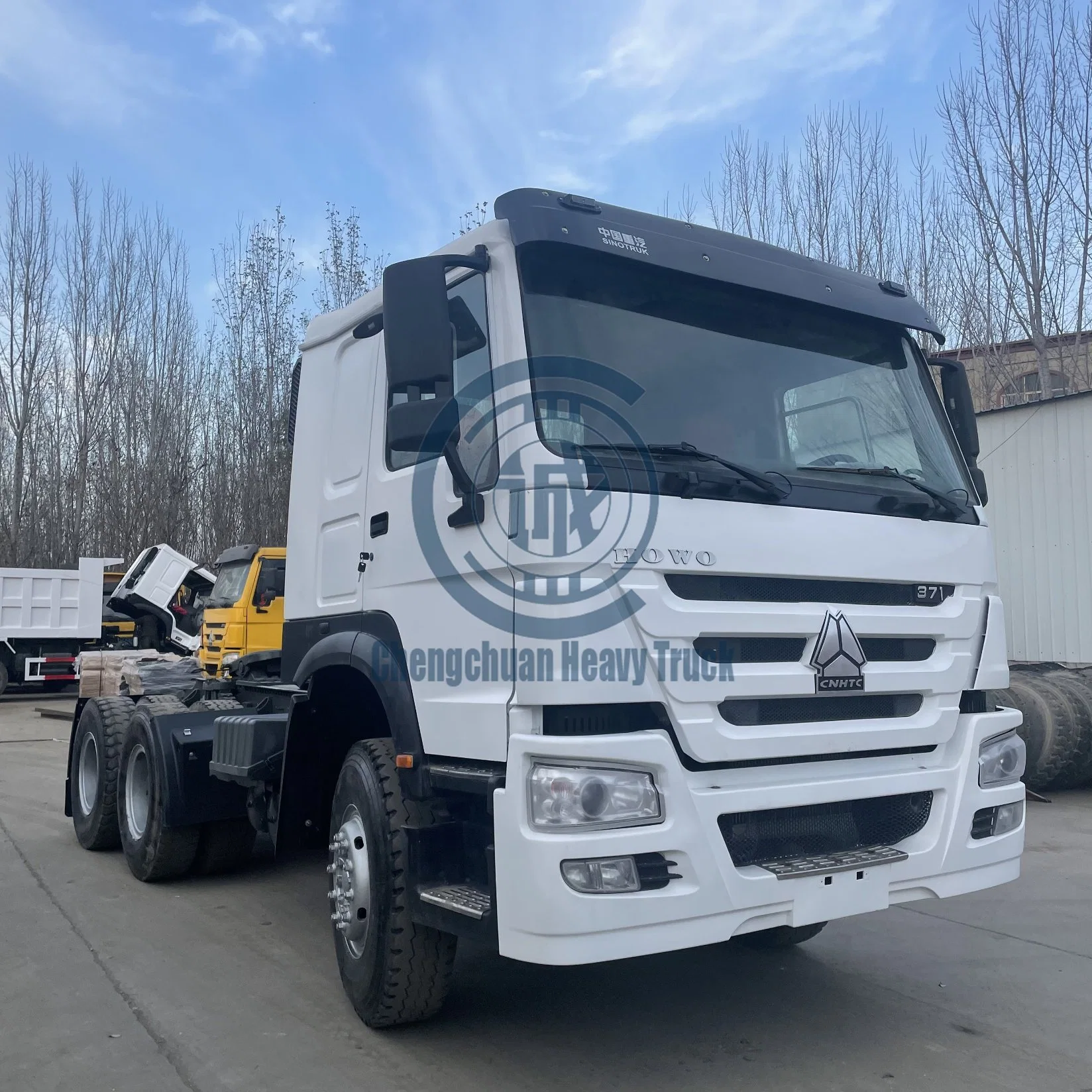 Усиленный Sinotuk HOWO 6X4 10 Уилер 2020 год использования Головка тягача