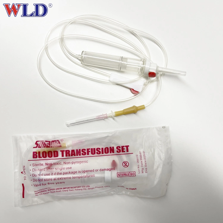 Best Quality PVC Grade Blood Administration Set for Transfusion of Blood or Blood Component