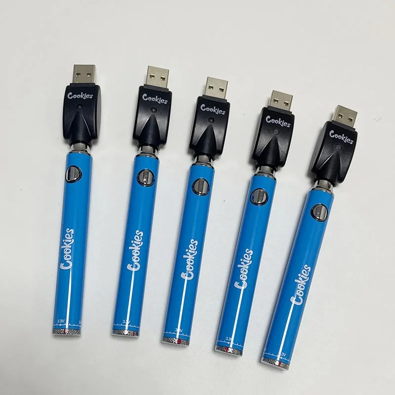 Batería VAPE Pen 900mAh voltaje ajustable E-batería de cigarrillo con Smart Cargador USB de 510 hilos