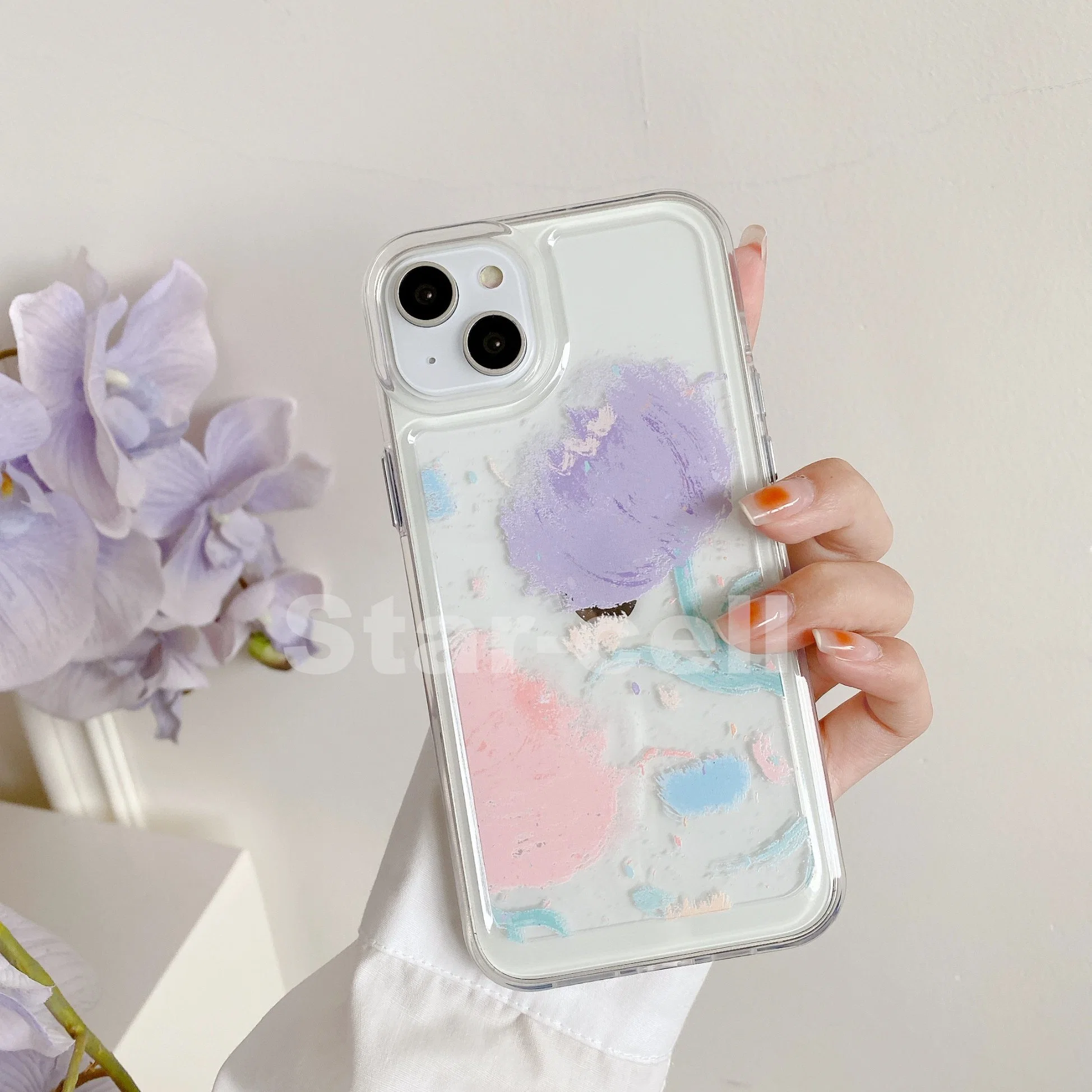 Nuevo Diseño de Rendimiento de alta calidad/alto costo Cute Phone caso de Mayoreo Precio básico Modelo para iPhone funda móvil Accesorios teléfono móvil cubierta