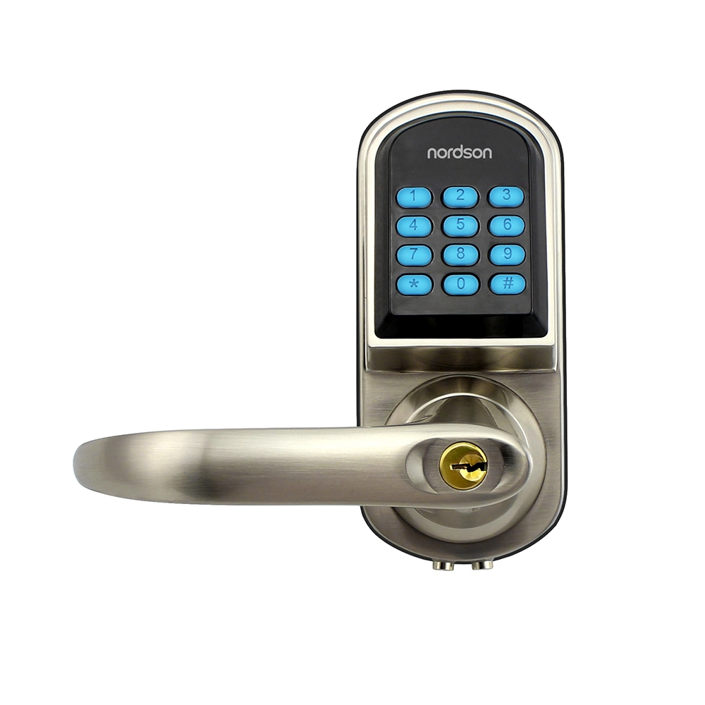 Stainless Steel American Standard Mortise Single Latch Smart Lock Bluetooth