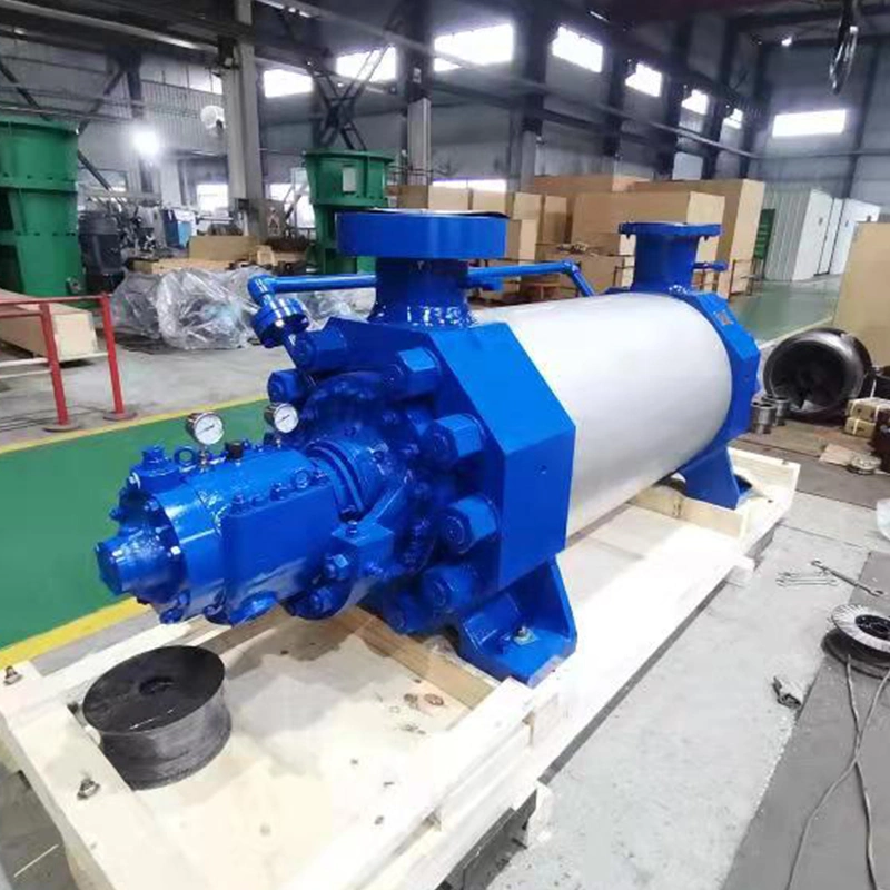 API610 Bb5 High Temperature Double-Casing Multistage Horizontal Petroleum Oil Refinery Electric Hot Water Transfer Pump