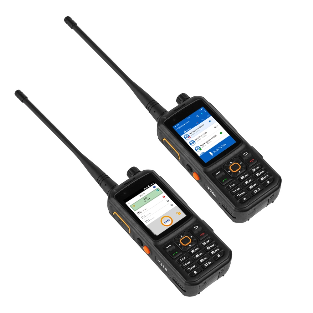 Inrico Wireless Set Walkie Talkie T368 4G Android Two-Way Dmr and Poc Multi-Mode Radios