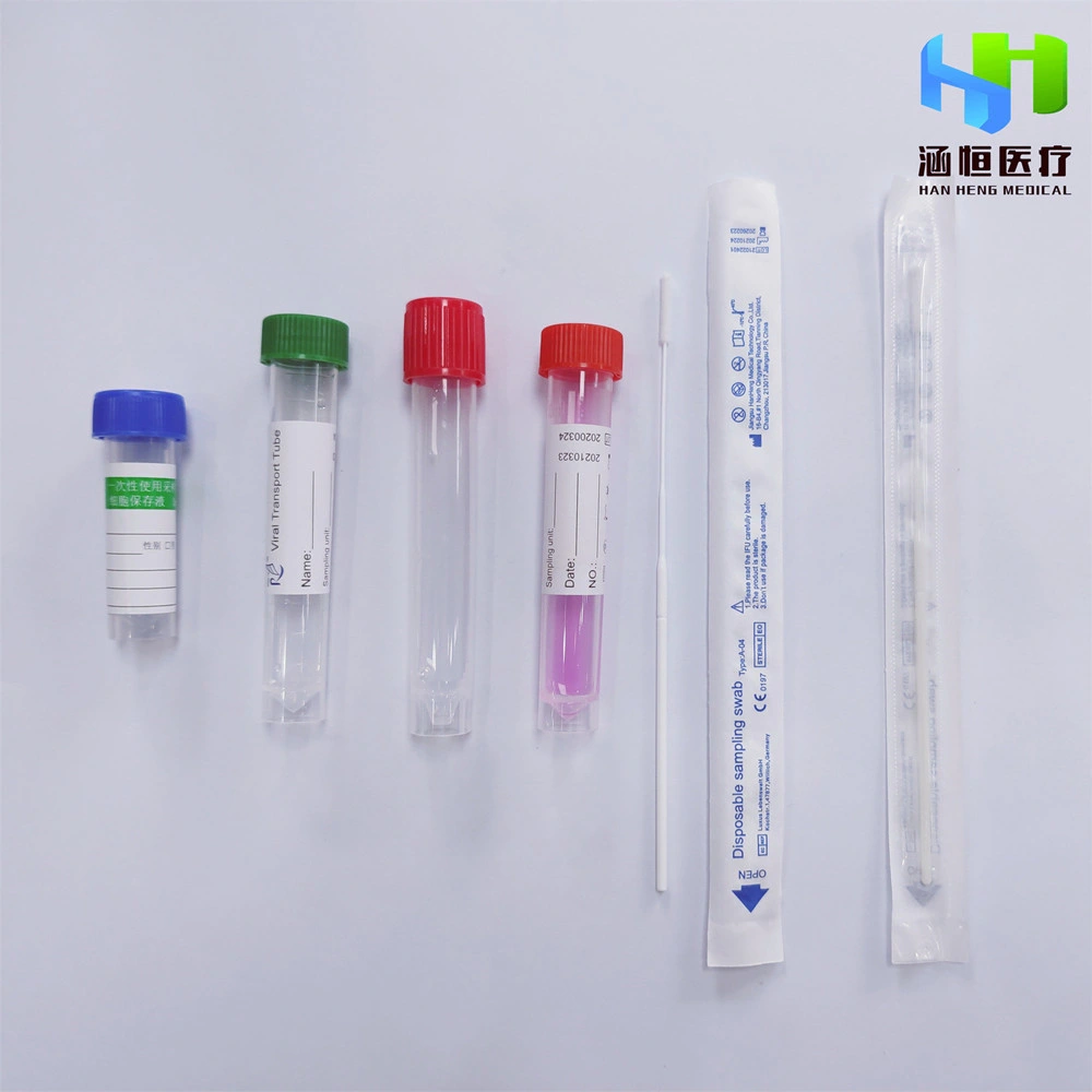 Disposable Single Use Virus Sample Collection Transport Medium Kits and Preservation System