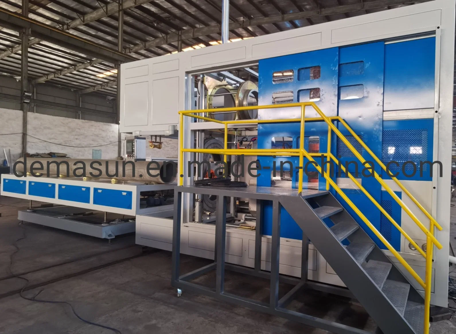 PE PP PPR HDPE PVC Water Pipe Machine Infrared Heating Tube Belling Machine Plastic Pipe Making Machine PVC Pipe Socketing Machine