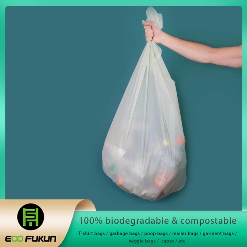 Biodegradable Flat Top Garbage Bags, Small Trash Liners, Sturdy Food Scrap Bags Certified by Bpi and Ok Compost Home, Biodegradable Trash Liners, Star-Seal