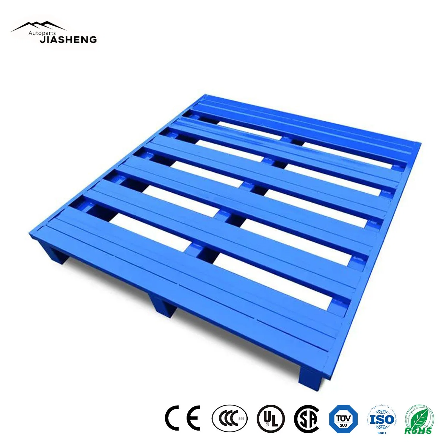 Folding Semi-Open Metal Container Transport Warehouse Metal Cage Pallet Forklift Pallet