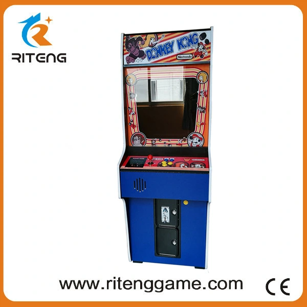 Free Play Customized Coin Operated Upright Arcade Machines Multi Games