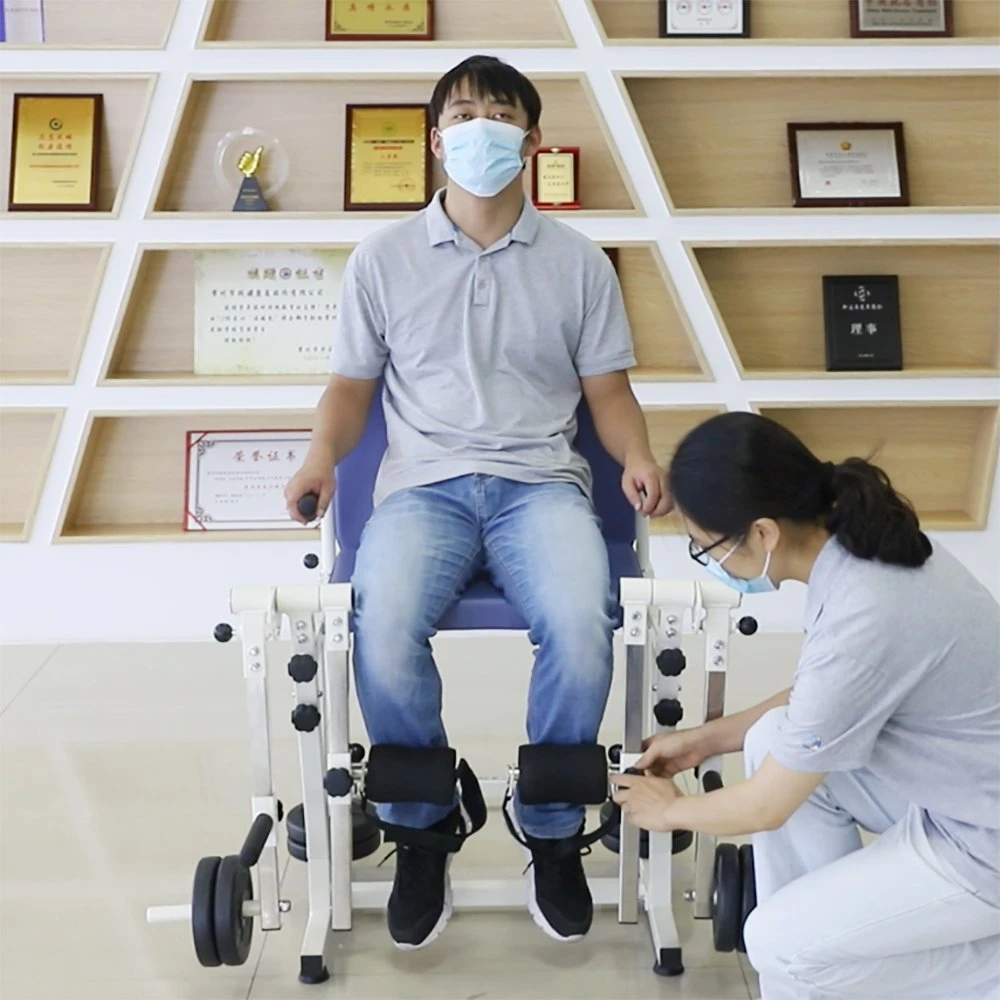 Knee Joint Traction Home Medical Furniture Rehabilitation Training Chair for Leg Rehabilitation