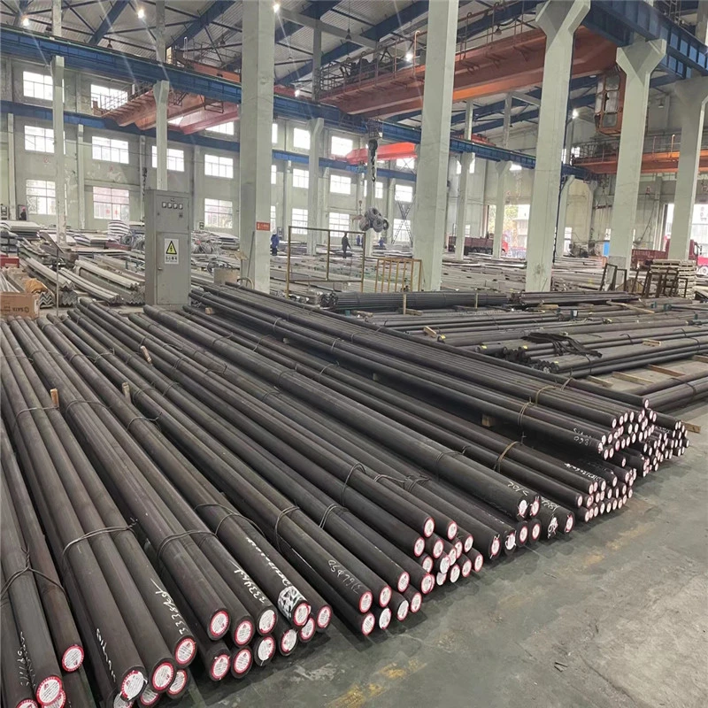 ASTM Q235 Q345 Ss400 A36 1020 1045 4140 4340 8620 Hot Rolled / Cold Drawn Iron Forged Carbon Alloy Steel Rod, Bright / Black Steel Round Bar