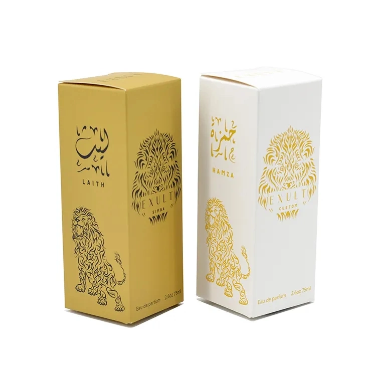 Cosmetic Gloss Bottle Packaging Art Paper Box Tuck End Skin Care Packaging Cardboard Paper Box Custom Printed Paper Box