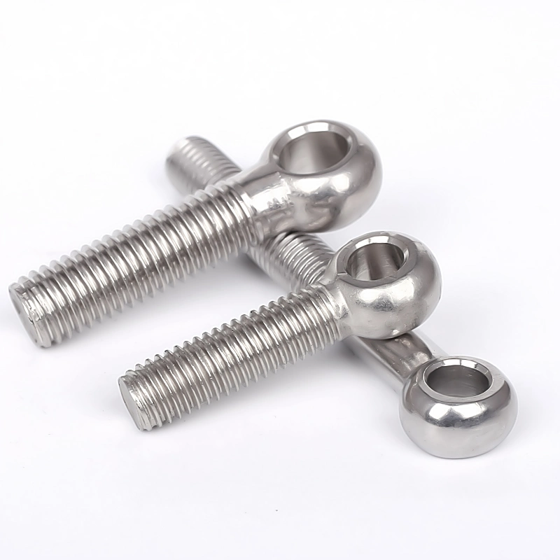 DIN 444 Factory Price M6-M30 Stainless Steel Eye Bolts Anchors