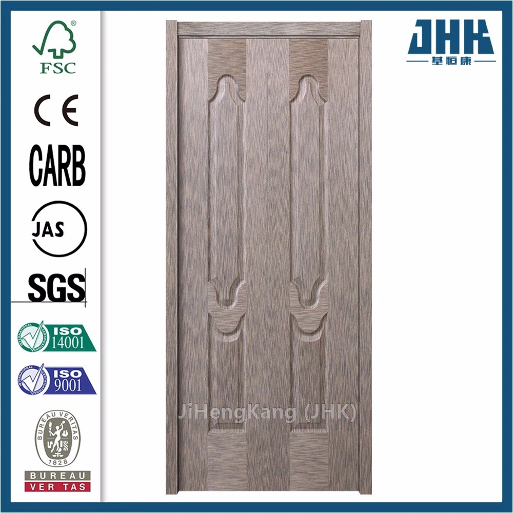 Jhk Carved Varnished Soundproof Timber Wood Veneer Door