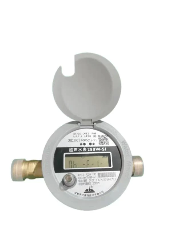 Smart Ultrasonic Water Meter Small Size Liquid Flow Measure