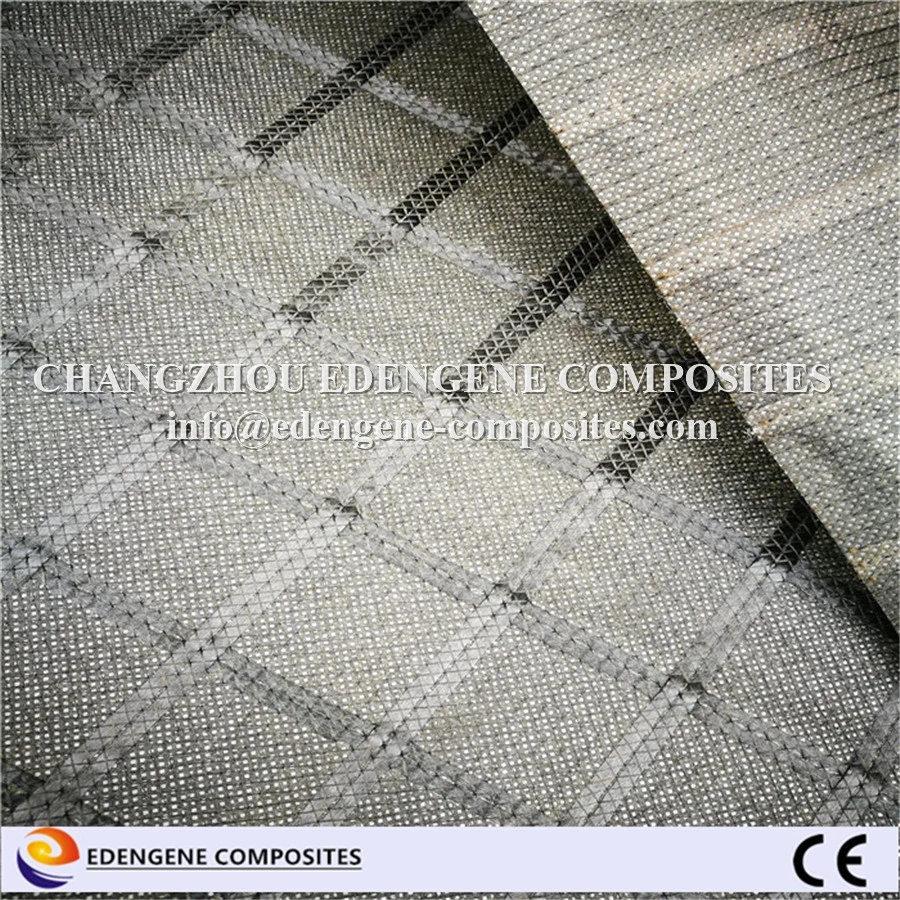 Polyester (PET) Geocomposite Coated Bitumen for Asphalt Road