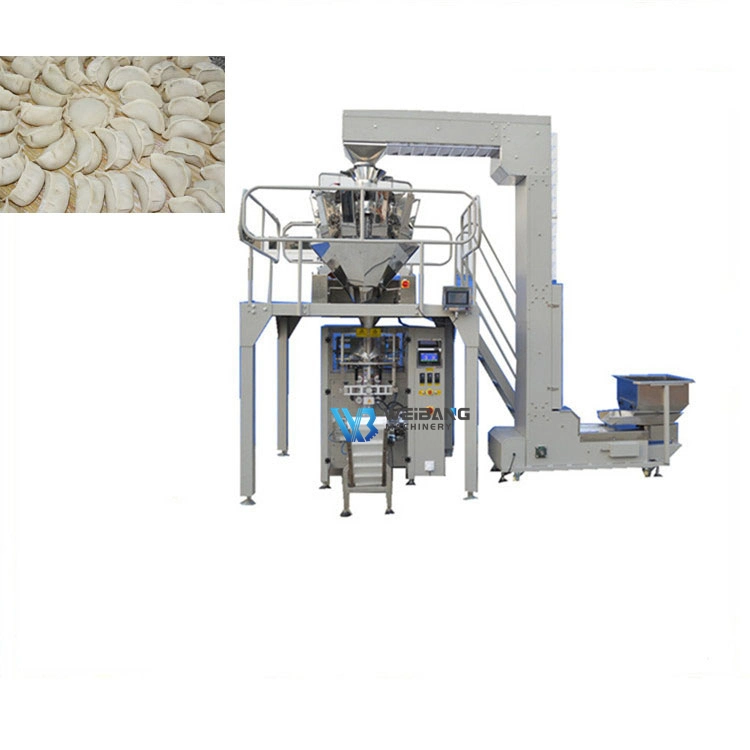 Quick-Frozen Dumplings Automatic Multi-Head Weigher Packing Machine System