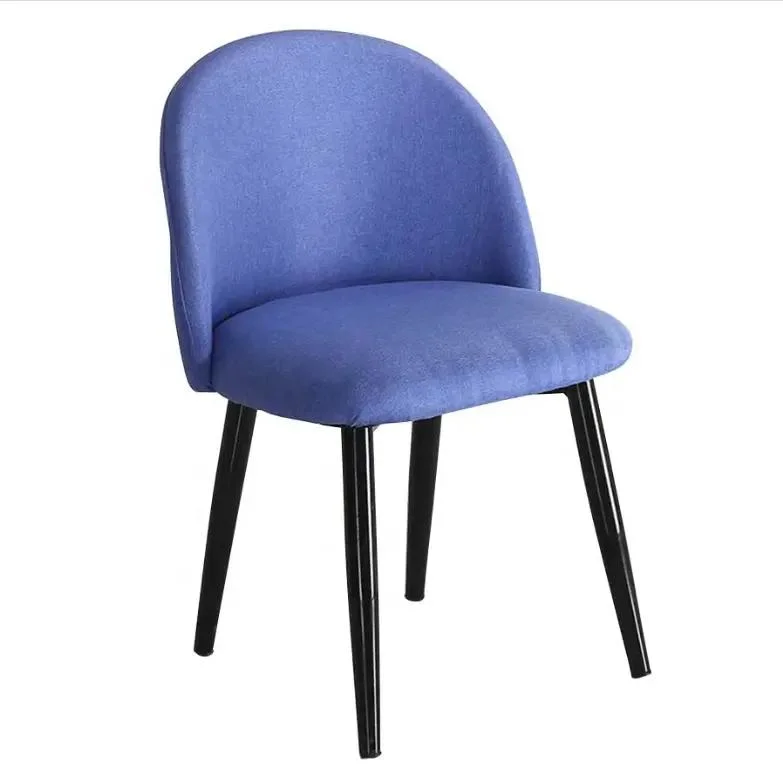 Home Meubles Meubles design de luxe moderne de tissu Green Velvet Accent Les chaises avec Golden jambes