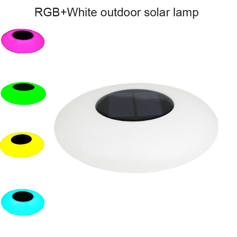 RGB Color Changing IP65 Plastic LED Pool Furniture Solar Oval Ball for Party, Event LED Lounge Beach Furniture