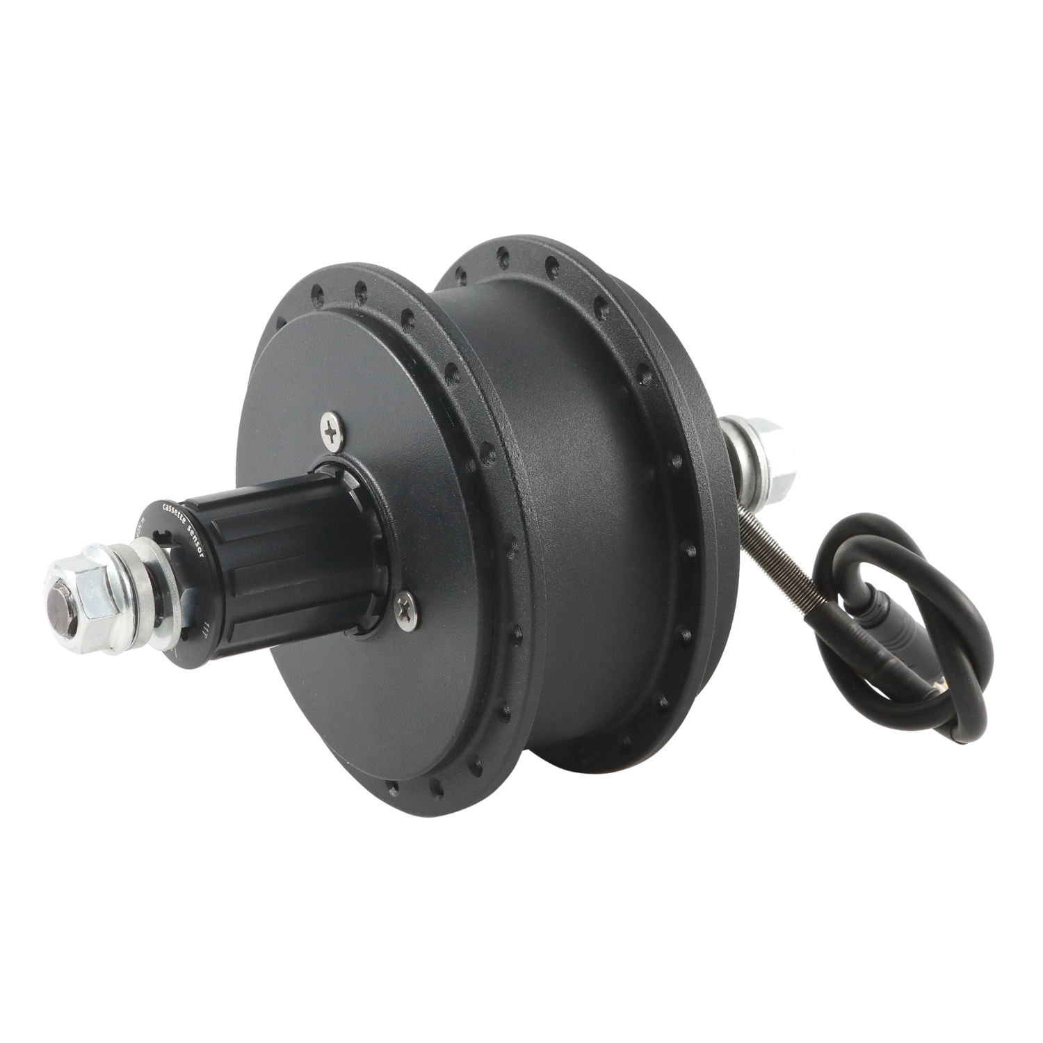 Two Years Warranty 250W 350W 500W Ebike Brushless Geared Motor Integrated with Speed Sensor