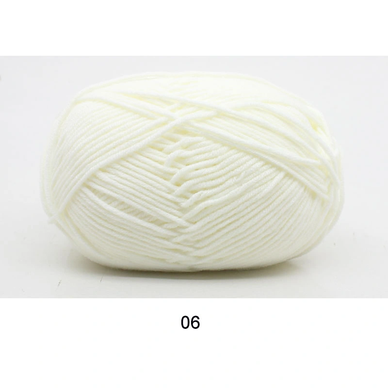 Ply Knitting for Fancy Wholesale Worsted Weight Tufting Cotton and 4 Dyed 8 133m Multicolor Type Fiber 40/1 Bulky Acrylic Yarn